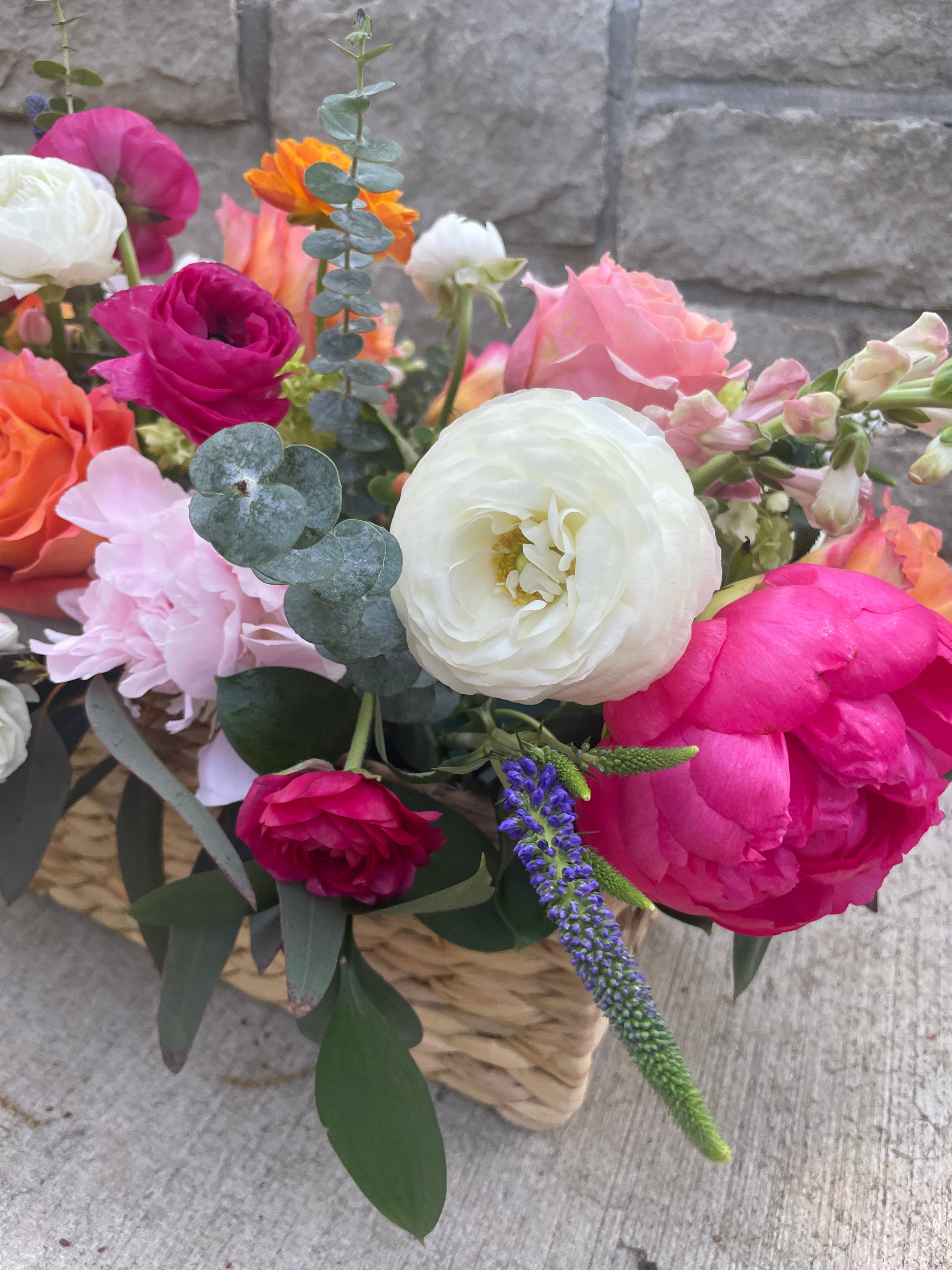 Kansas City Valentine's Day arrangement. Always fresh with a modern